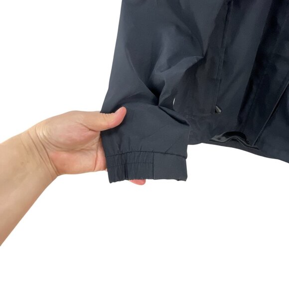 Yamaha Weatherproof Black Lightweight Jacket Men's S Nylon Blend Zip Pockets - Picture 4 of 9